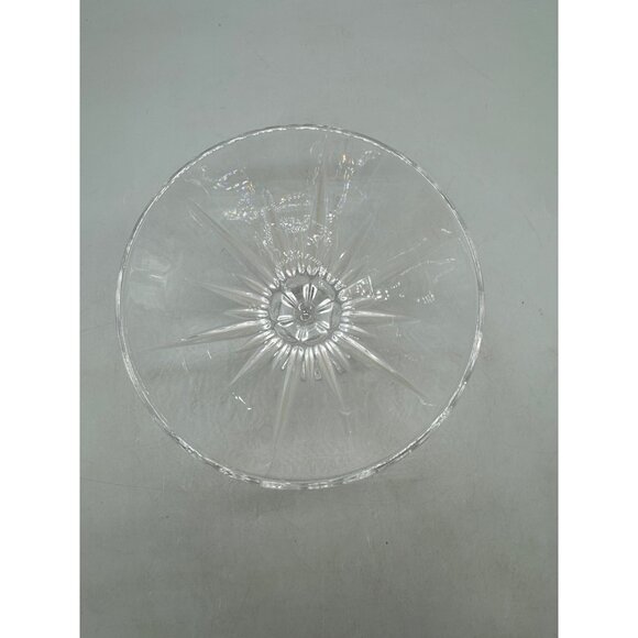 Vintage Crystal Martini Glass Clear Stemware Used READ - Picture 4 of 6